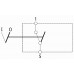 444006 - Off-on 24V mode C illuminated S.P. switch body. (1pc)